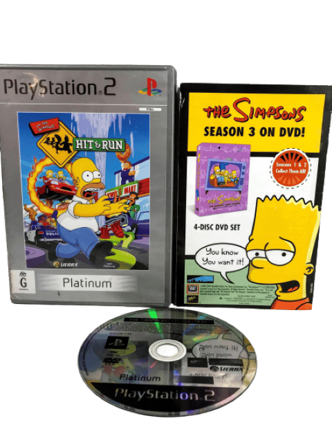 The SIMPSONS Hit & Run (PS2) *EXCELLENT & COMPLETE* - Image 15