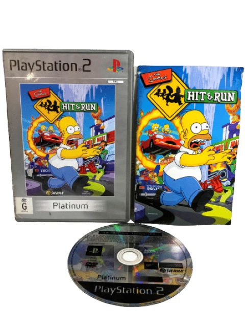 The SIMPSONS Hit & Run (PS2) *EXCELLENT & COMPLETE* - Image 3