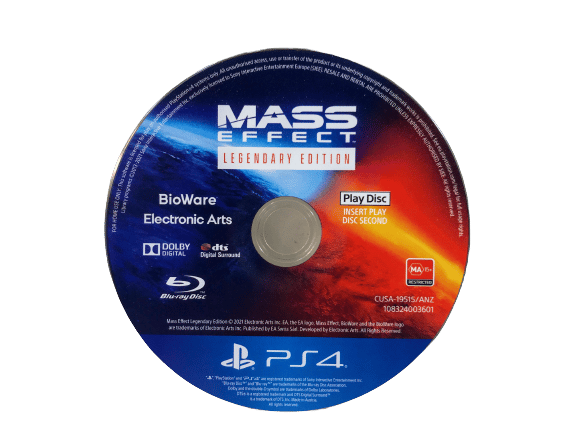 Mass Effect: Legendary Edition (PS4) *MINT COMPLETE* Appleby Games
