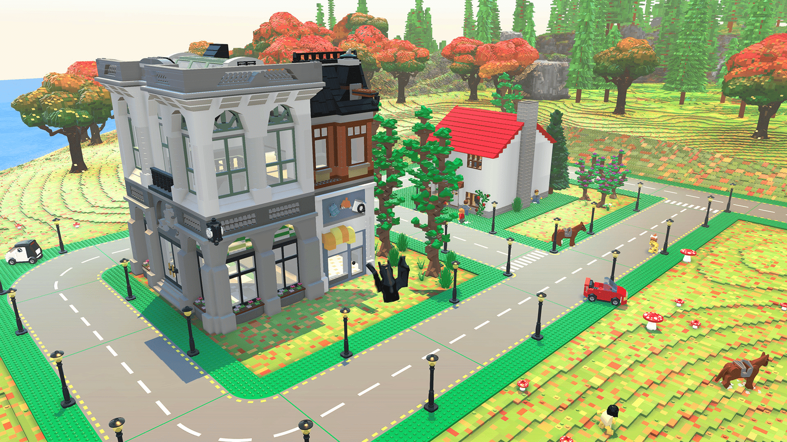 LEGO WORLDS (PS4) *MINT COMPLETE* Appleby Games