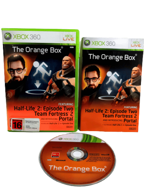 Half-Life 2 The ORANGE BOX (Half Life 2) XBox 360 *MINT COMPLETE* - Image 6