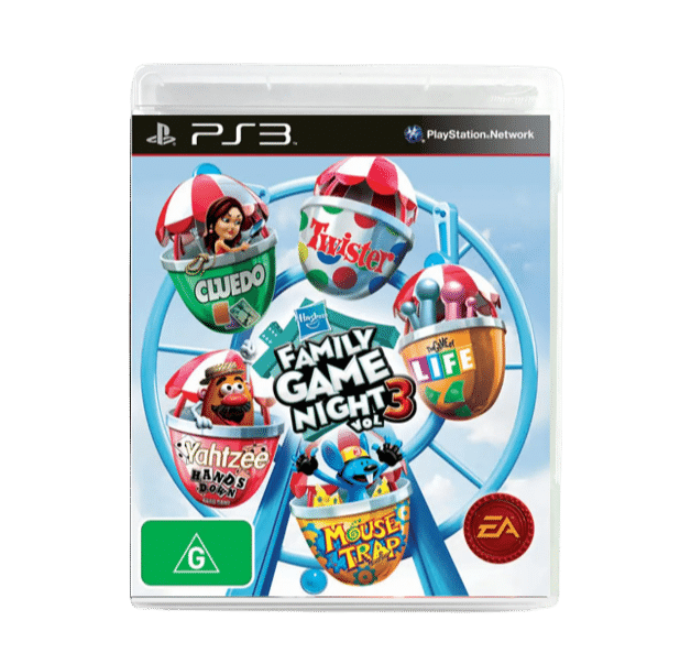Hasbro Family Game Night Vol. 3 PS3 game