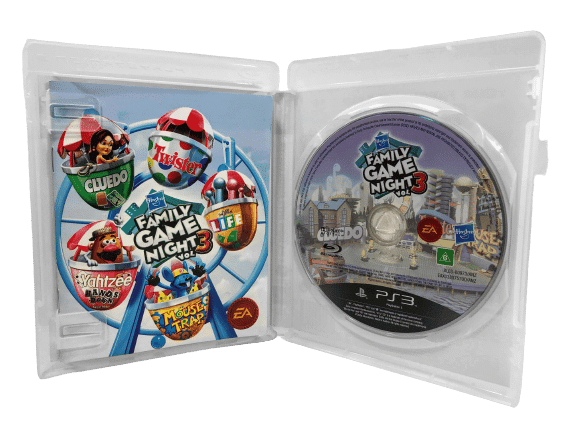 Hasbro Family Game Night Vol. 3 (PS3 - RARE) *MINT COMPLETE* - Image 8