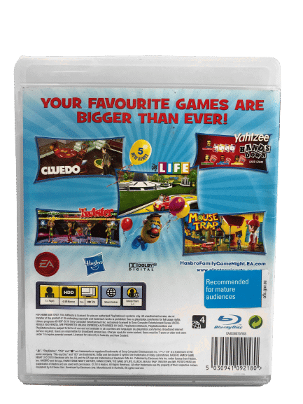 Hasbro Family Game Night Vol. 3 (PS3 - RARE) *MINT COMPLETE* - Image 7