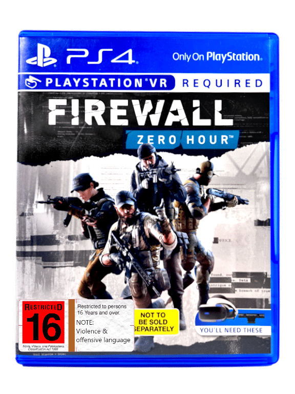 FireWall Zero Hour (PS4 VR Shooter Bundle) *Game Gun* Appleby