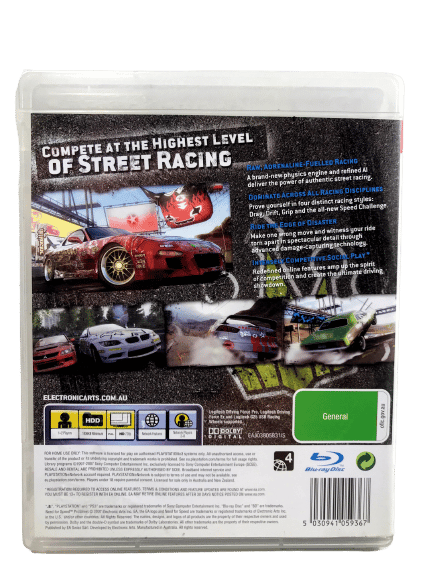 Need for Speed: Prostreet (PS3 - ORIGINAL PRINT) - Image 4