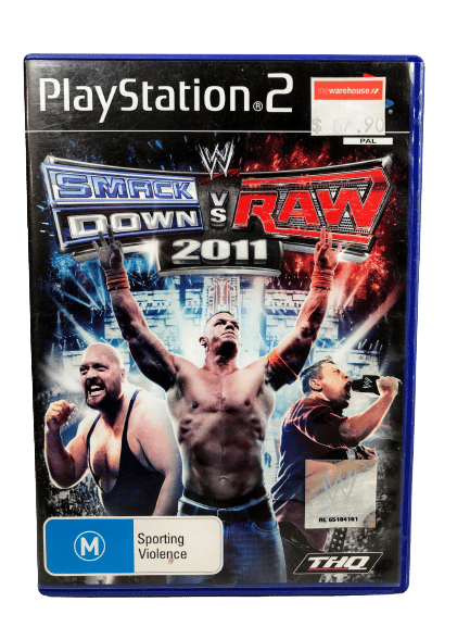 WWE SmackDown vs RAW 2011 (PS2) (no manual) - Image 6
