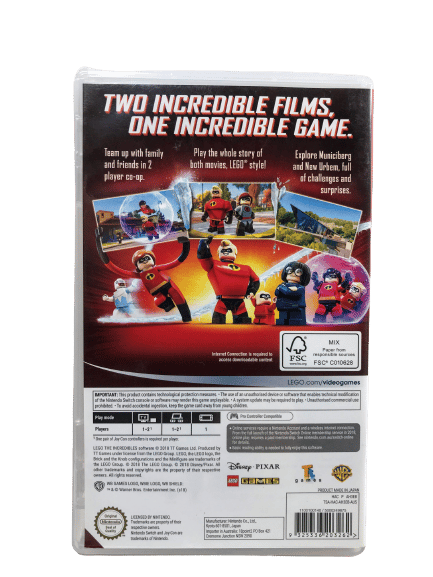 LEGO The INCREDIBLES (Nintendo Switch) Appleby Games