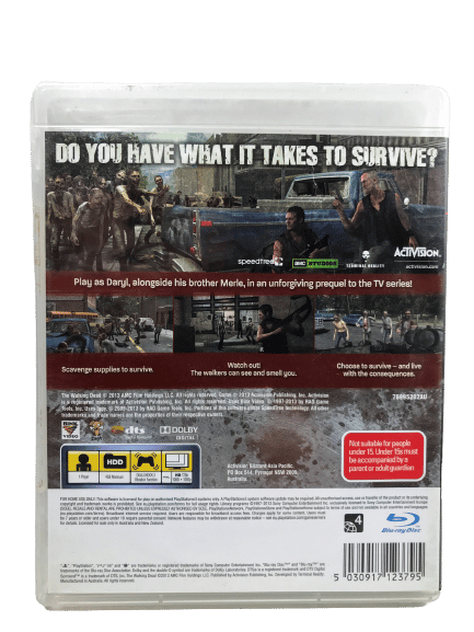 AMC's The Walking Dead: Survival Instinct (PS3) *MINT COMPLETE* - Image 5