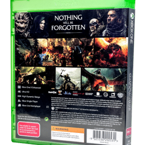 Lord of the Rings Middle-Earth Shadow of War XBox One