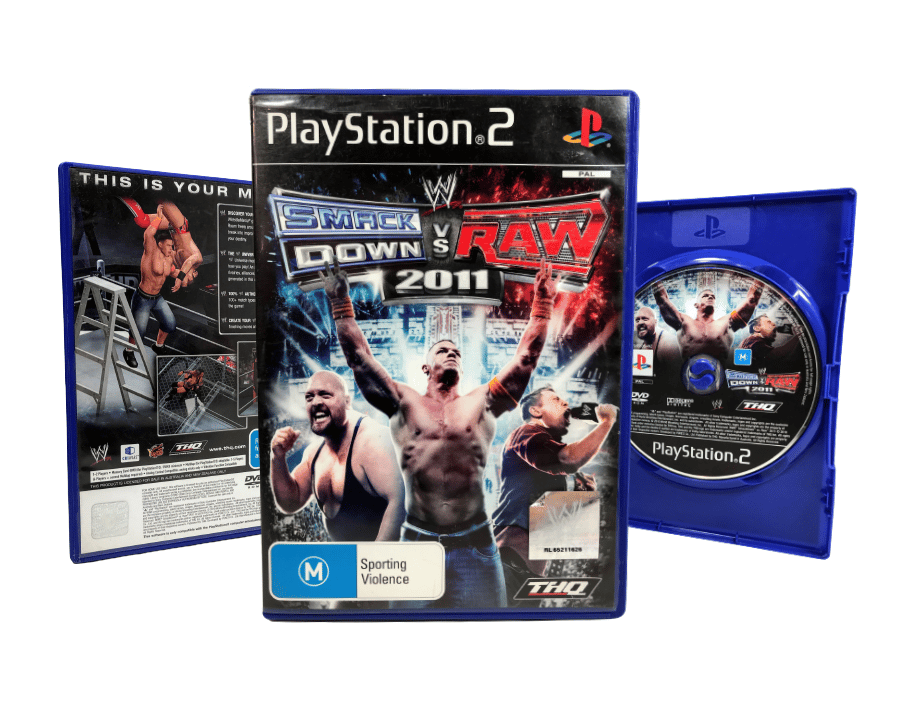 WWE SmackDown vs RAW 2011 (PS2) (no manual) - Image 5