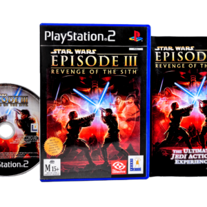 Star Wars Episode III Revenge of the Sith PS2 game