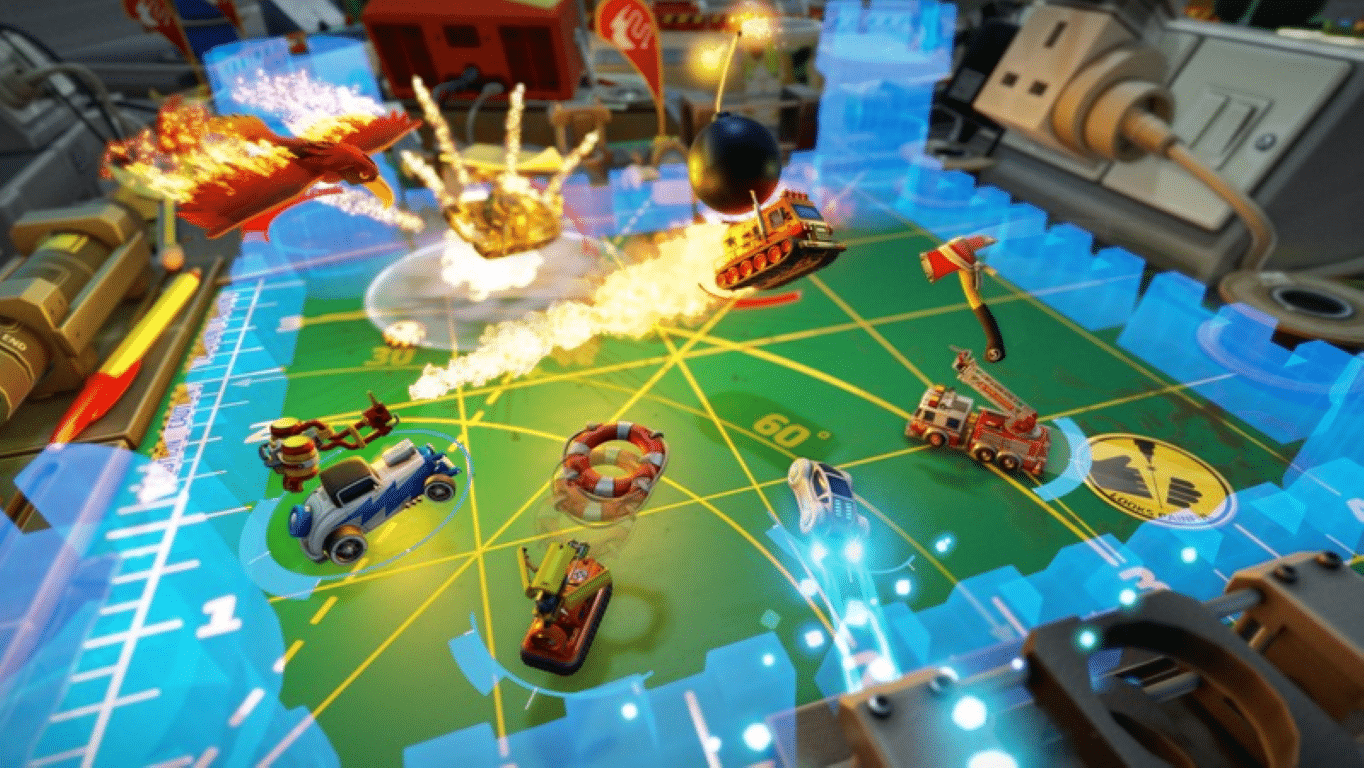 Micro Machines World Series gameplay screenshot