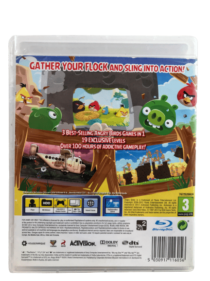 ANGRY BIRDS TRILOGY (PS3) *MINT COMPLETE* - Image 5