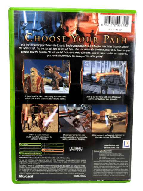 STAR WARS Knights of the Old Republic (XBox) - Image 5