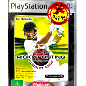 Ricky Ponting Cricket PS2