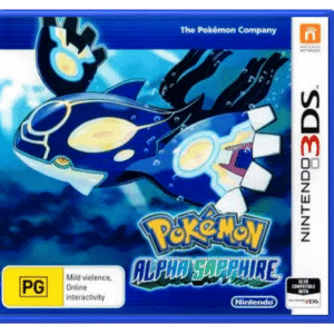 POKEMON Alpha Sapphire Nintendo 3DS game