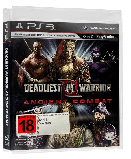 DEADLIEST WARRIOR ANCIENT COMBAT for SONY Playstation 3 / PS3