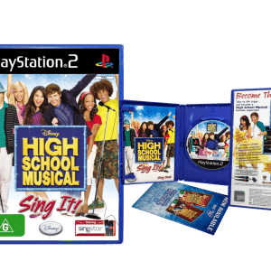 SingStar! Disney High School Musical Sing It (PS2) *MINT COMPLETE*