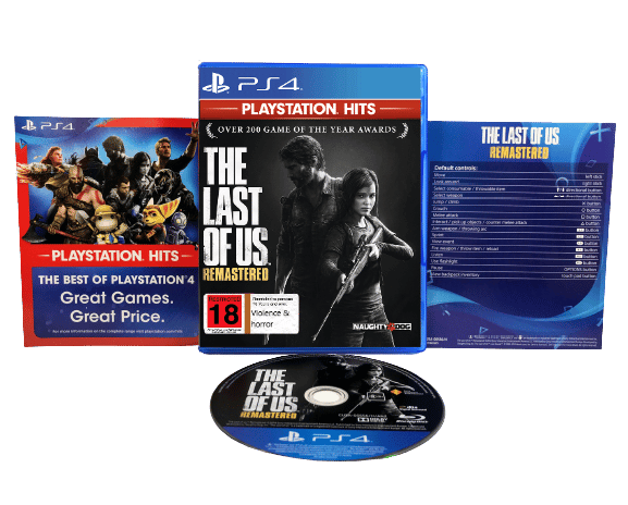 The Last of Us Remastered PS4 game