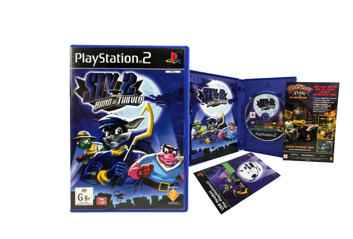 SLY 2: Band of Thieves PS2 game RARE PS2 game