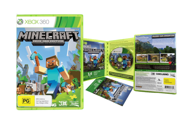 MINECRAFT XBOX 360 GAME