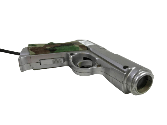 PS1 GUN PlayStation GunCon Game Controller + TIME CRISIS Game - Image 13