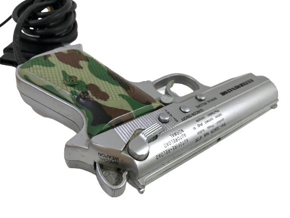 PS1 GUN PlayStation GunCon Game Controller + TIME CRISIS Game - Image 7