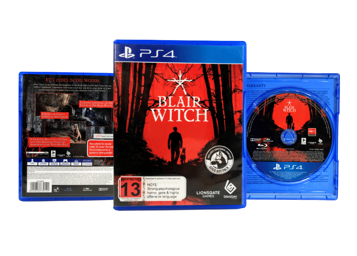 BLAIR WITCH (PS4 RARE) *MINT COMPLETE* Appleby Games
