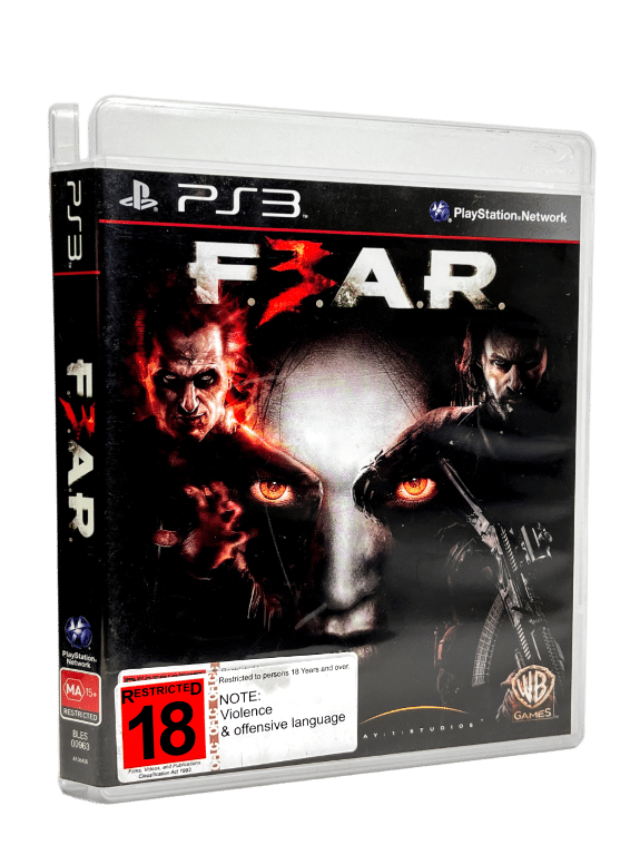 FEAR (F3AR) PS3 *MINT COMPLETE* Appleby Games