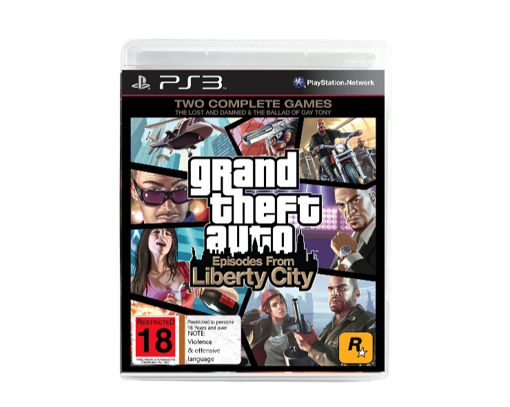Grand Theft Auto Episodes from Liberty City PlayStation 3 game