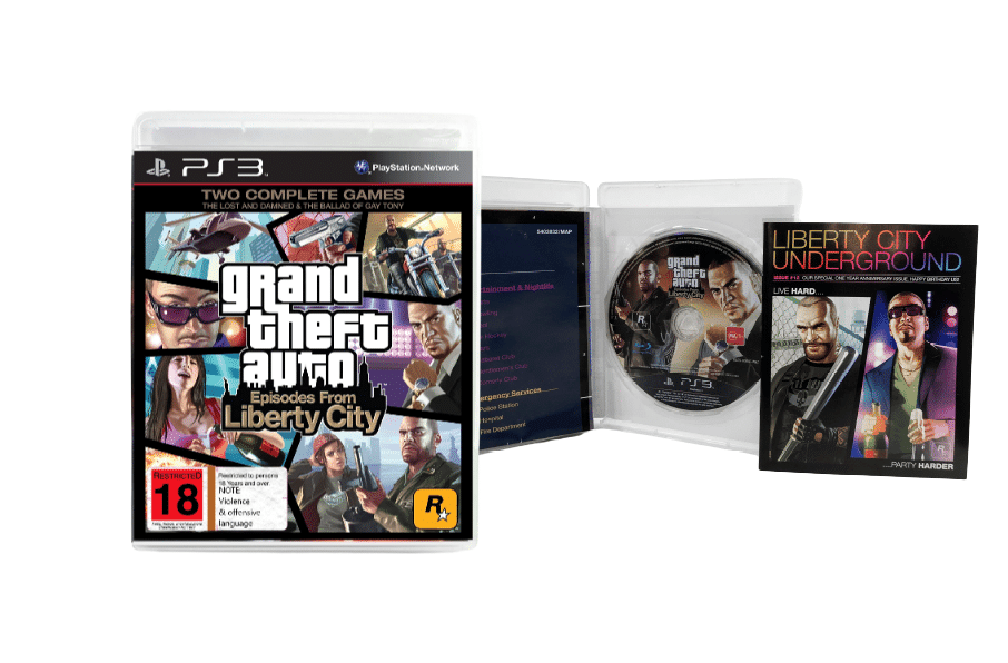 Grand Theft Auto Episodes from Liberty City PlayStation 3 game