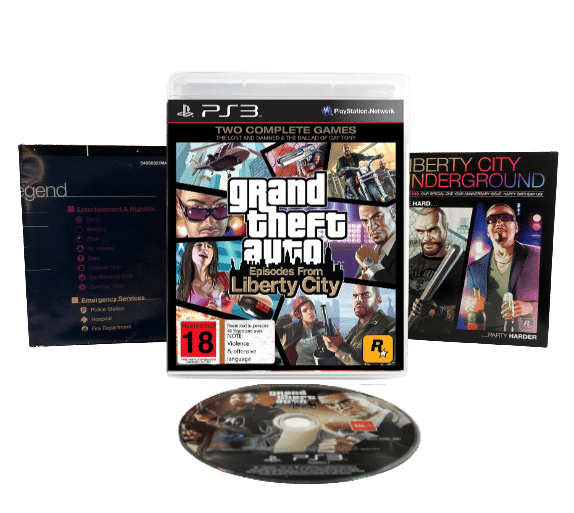 Grand Theft Auto Episodes from Liberty City PlayStation 3 game