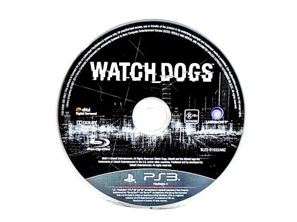 WATCH DOGS PS3