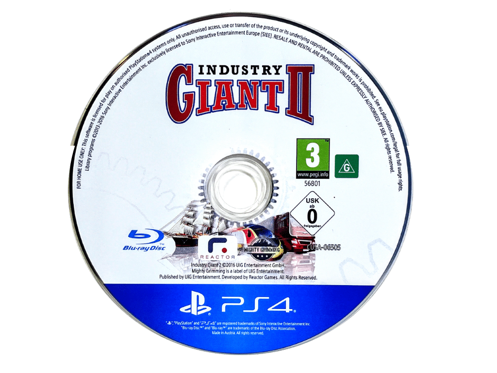 INDUSTRY GIANT II for SONY PlayStation 4 / PS4