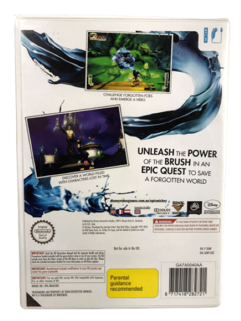 Epic Mickey (RARE) *MINT COLLECTOR'S* - Image 4