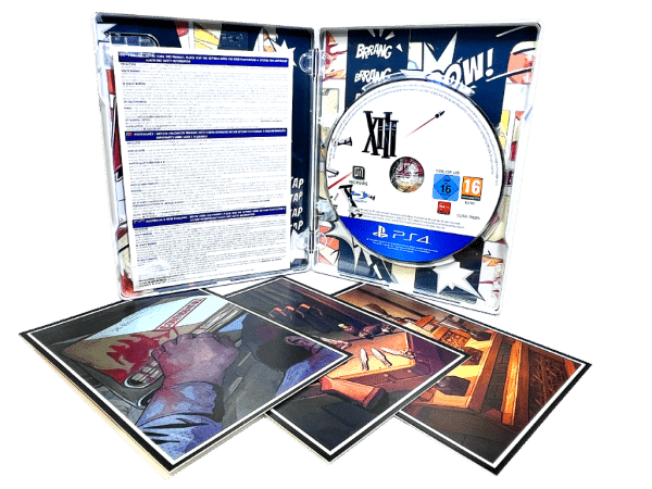 XIII Limited STEEL CASE COLLECTOR'S BOX SET for SONY PlayStation 4 / PS4