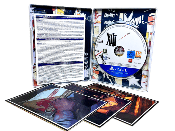 XIII Limited STEEL CASE COLLECTOR'S BOX SET for SONY PlayStation 4 / PS4