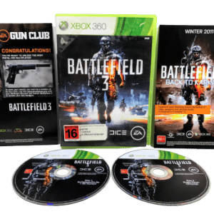 BATTLEFIELD 3 (XBox 360 - ORIGINAL PRINT) *COMPLETE COLLECTOR'S*