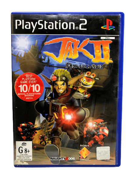 JAK II Renegade (Jak 2 Renegade) PS2 *MINT COMPLETE* - Image 3