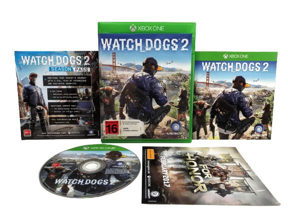 Watch Dogs 2 (WatchDogs 2) XBox One *MINT COMPLETE*