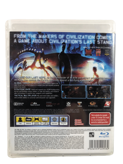 XCom Enemy Unknown (PS3) *MINT COMPLETE* - Image 5