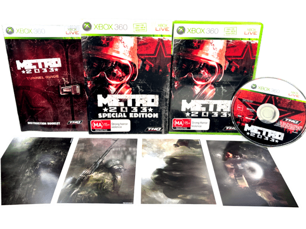 METRO 2033 (Xbox 360) *COMPLETE BOXED EDITION*