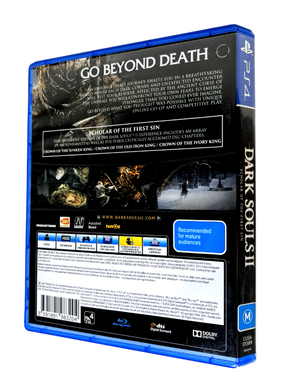 Dark Souls II: Scholar of the First Sin (PS4) *COMPLETE AND COMPLETE* - Image 9