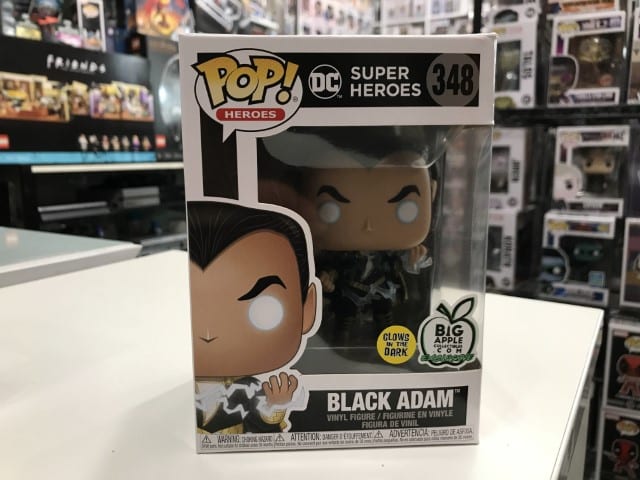 Funko Pop! Black Adam with Energy Glow BIG APPLE COLLECTIBLES.COM ltd Edition - Image 2