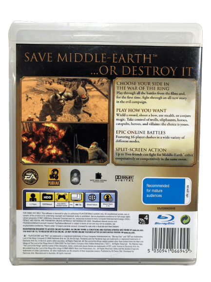 The Lord of the Rings: Conquest (PS3) *MINT COMPLETE* - Image 6