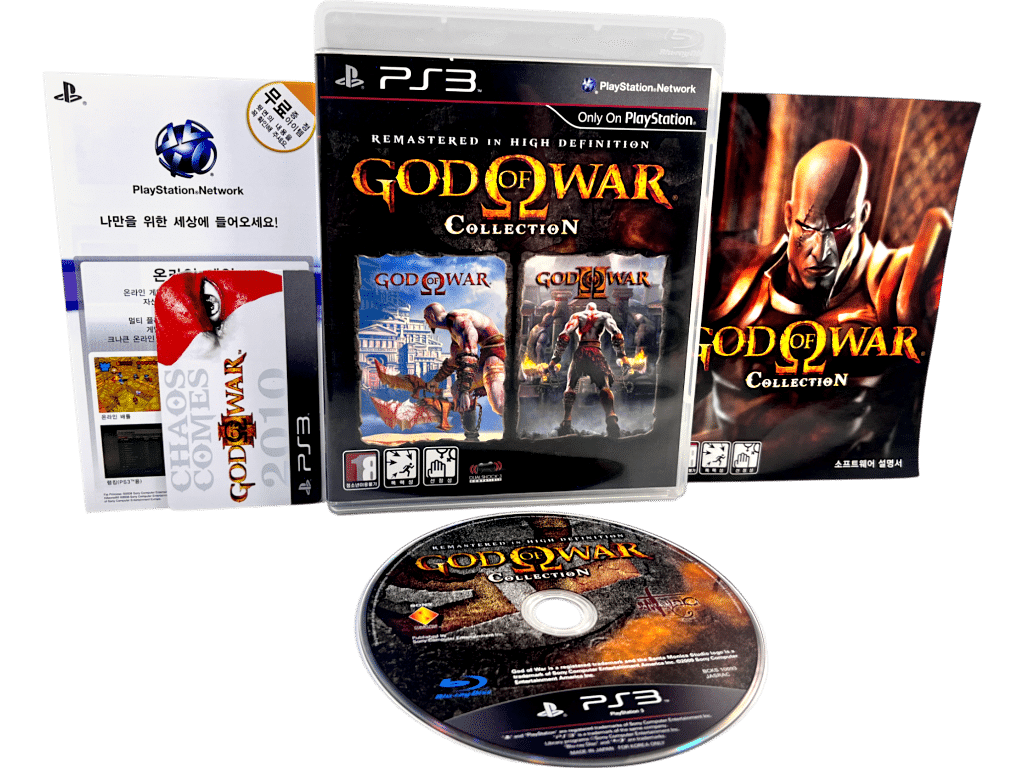 The God of War Collection (PS3 KOREAN PRINT)