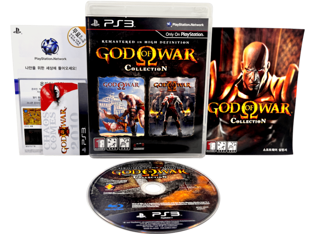 The God of War Collection (PS3 KOREAN PRINT)