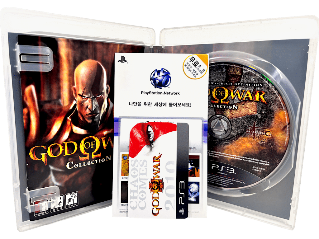 The God of War Collection (PS3 KOREAN PRINT)