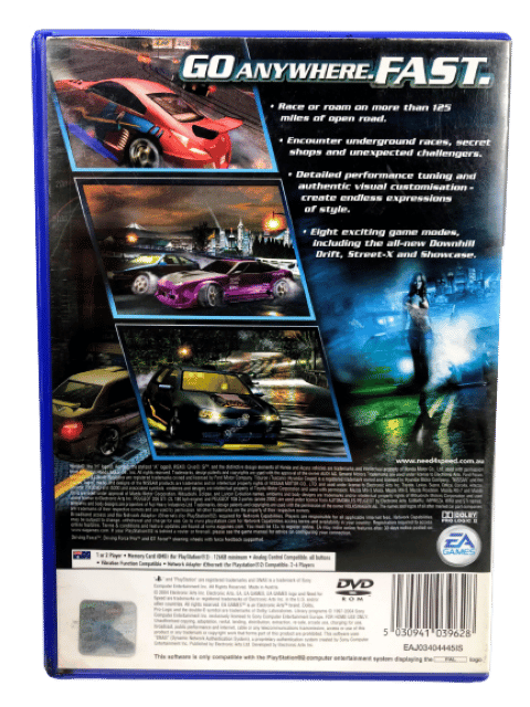 Need for Speed Underground 2 (PS2 OG EDITION) *EXCELLENT & COMPLETE* - Image 5